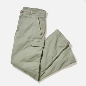 Marine Layer Breyer Cargo Utility Pant Relaxed Fit Green Vetiver 34x32 NWT